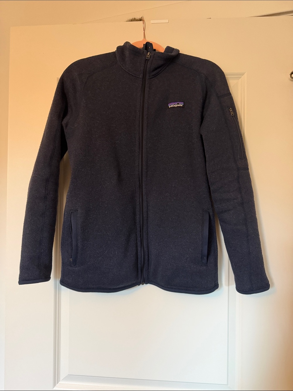 Patagonia Dark Navy Full-Zip Fleece Jacket